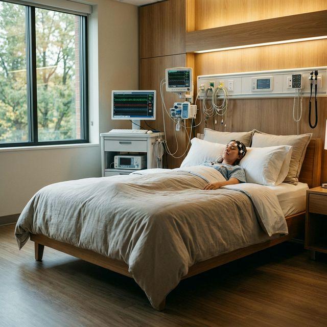 Sleep Study Clinic Bed